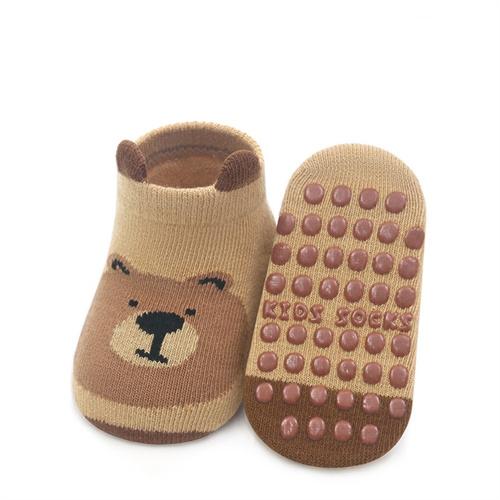 Newborn Baby Autumn Casual Infant's Home Anti Slip Cotton Toddler Cartoon Floor Socks