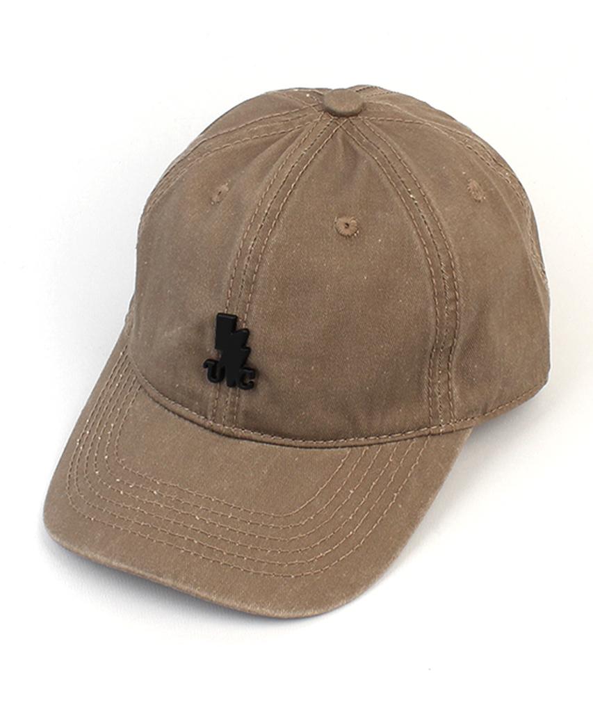 Yunibeosyeolkemiseuteuli Thunder Pigment Washing Beige Ballcap