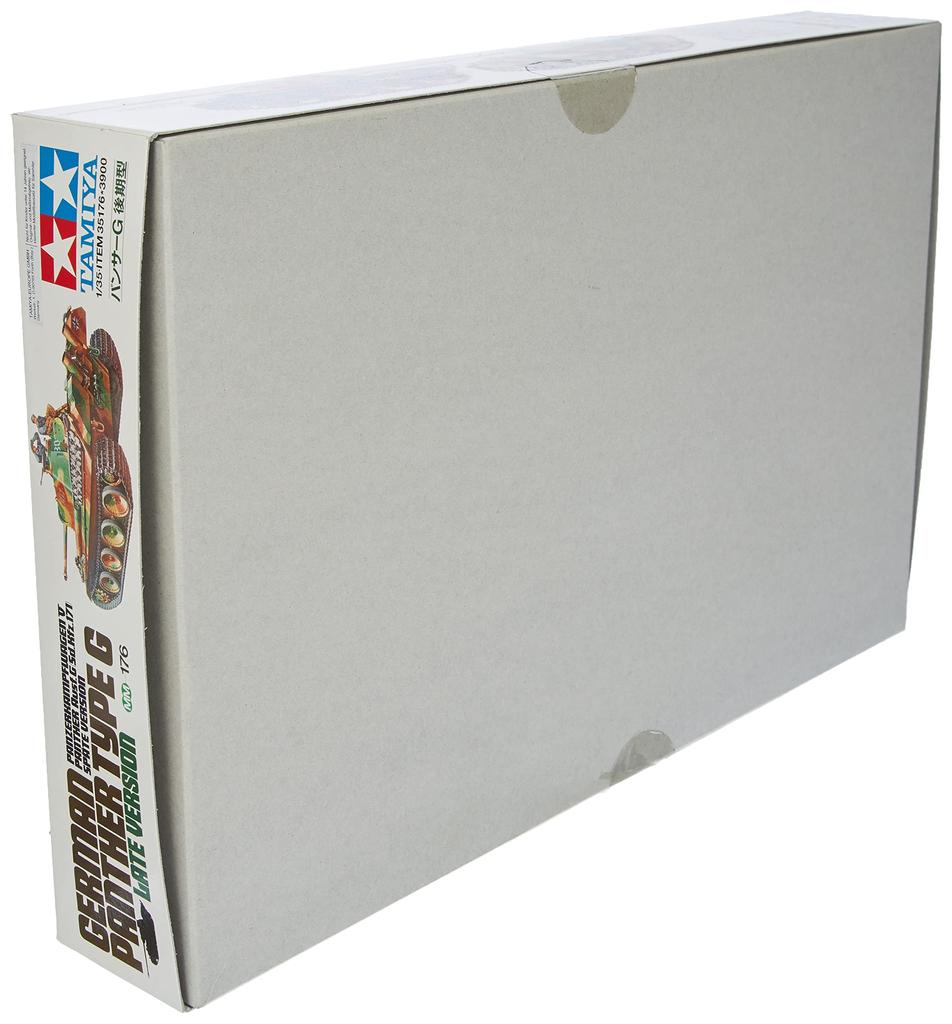 Tamiya Military Miniature Series 176 German Army Medium Tank Panther G Late Production Plastic Model 35176 1/35 No.