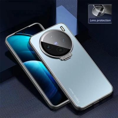 Shockproof Phone Case for Vivo X100 X100s X90Pro Invisible Stand Full Lens Protective Phone Cover