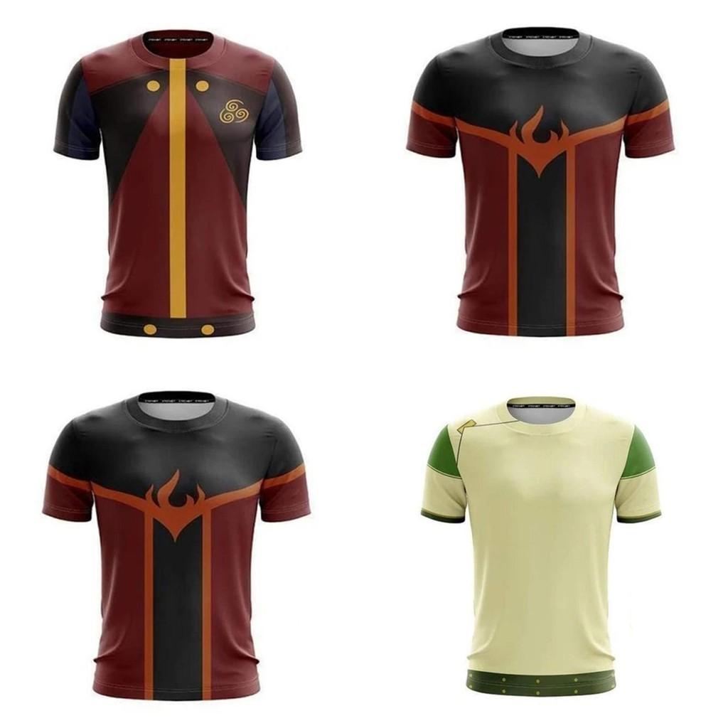 Avatar The Last Airbender Tshirt For Women And Men With Stunning 3d Print And Breathable Soft Material