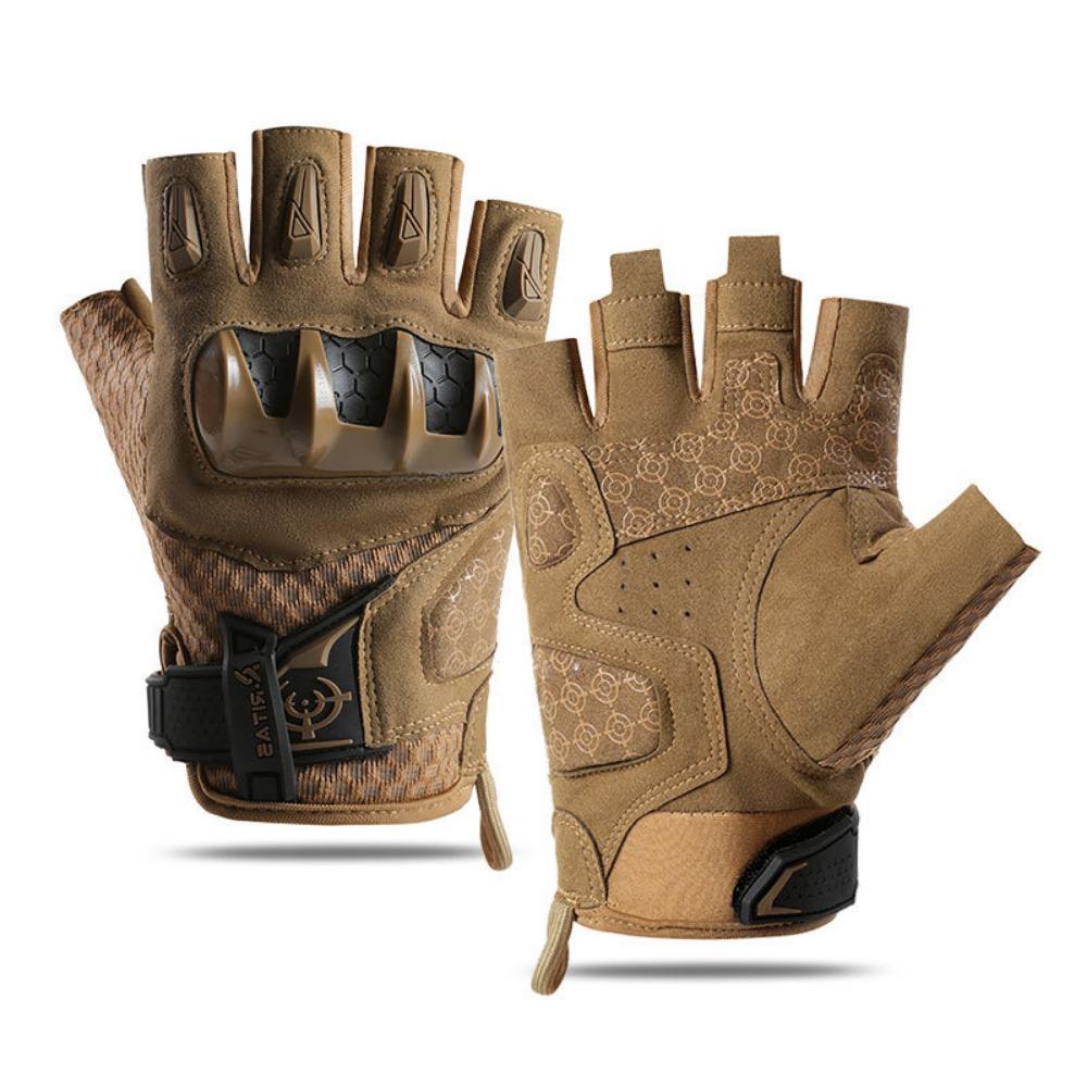 

Tactical gloves Outdoor climbing Riding Non-slip and wear-resistant hard shell Tactical protection Sports training Fitness full-finger gloves XXL
