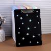 A4 Clipboard Paper Clip Holder Pen Slot Storage Organizer Back To School Stationery Supplies Sketch Art Drawing Painting Board
