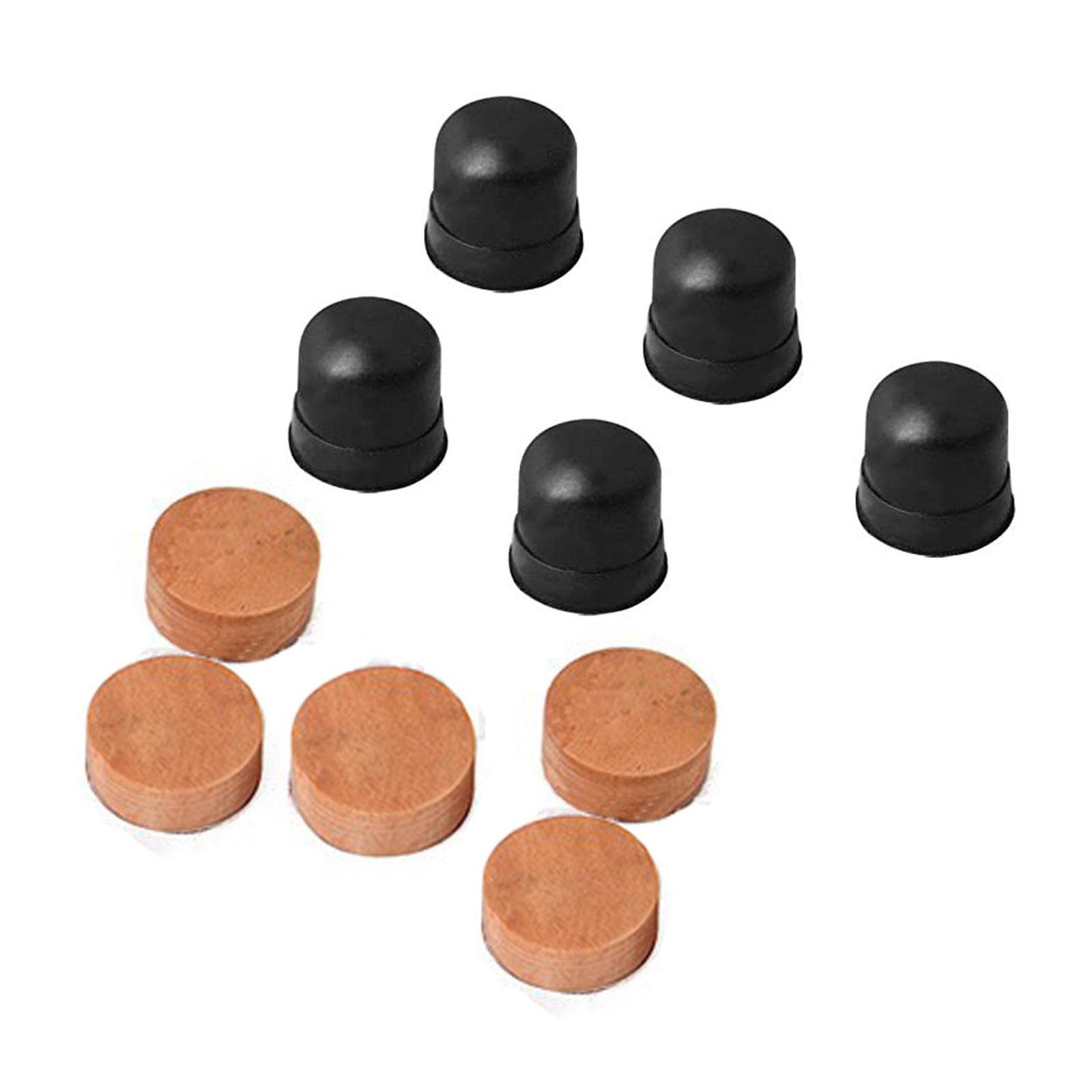 

10 шт. резиновый концевой бампер для тромбона, пробковая накладка для клапана тромбона, пробковая накладка для ремонта тромбона, пробковая накладка для клапана