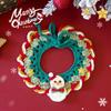 Cat Clothing Costume Pet Puppy Cat Christmas Decorative Collar Scarf Xmas Costume Pet Dress Up Handmade Drool Bib