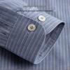 Shanshan Men's Long-Sleeve Linen Blend Breathable Shirt