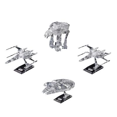 Coffret de véhicules Star Wars The Last Clear, modèle en plastique 1/144, 1/350 et 1/540 « Star Wars Jedi »
