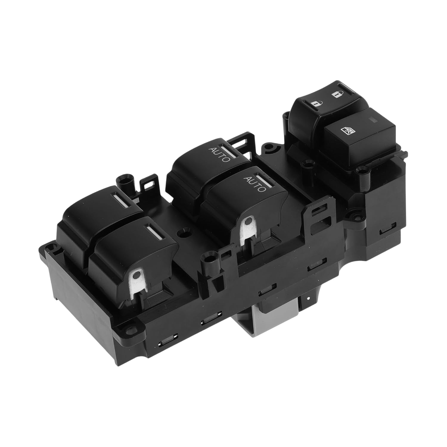 Power Window Switch No.35750TA0C01 Front Left Driver Side Window Control Switch for Honda Accord 2011-2012 Black
