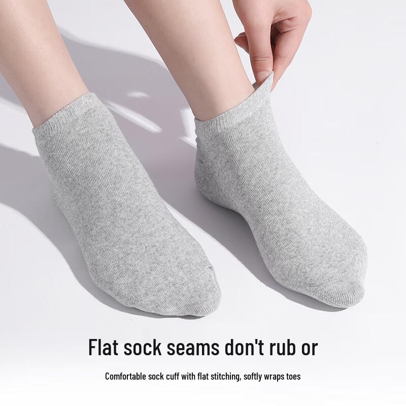 Etravel Disposable Low-Cut Invisible Socks 10-Pair Pack
