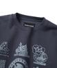 YESEYESEE Y.E.S Combine Sweatshirt Light Navy