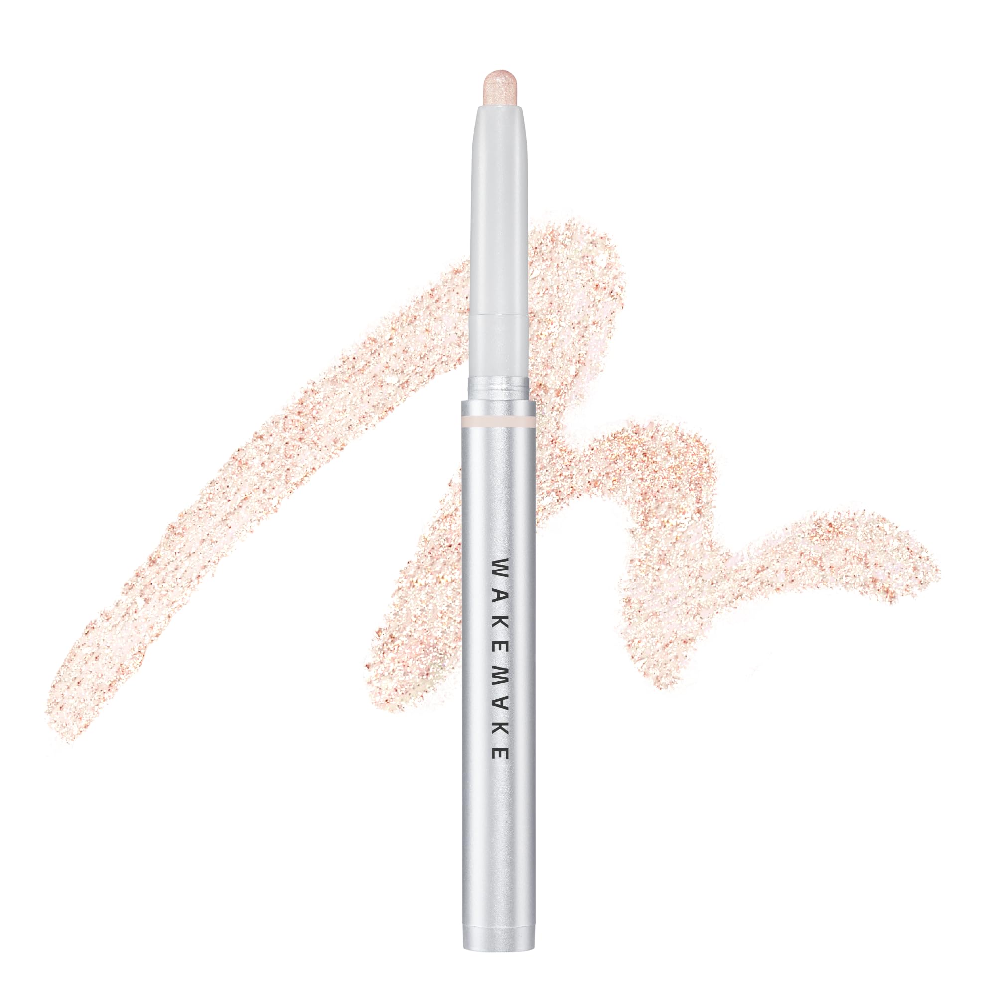 

wakemake Glitz Longwear Stick Shadow 01 Silhouette Korean 0.45g, Under-Eye Shadow, Glitter, Cosmetics, Long-Lasting, Long-Lasting