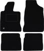 Black Velour Floor Mats For: Chrysler PT Cruiser Convertible, Hatchback (2000-2010)