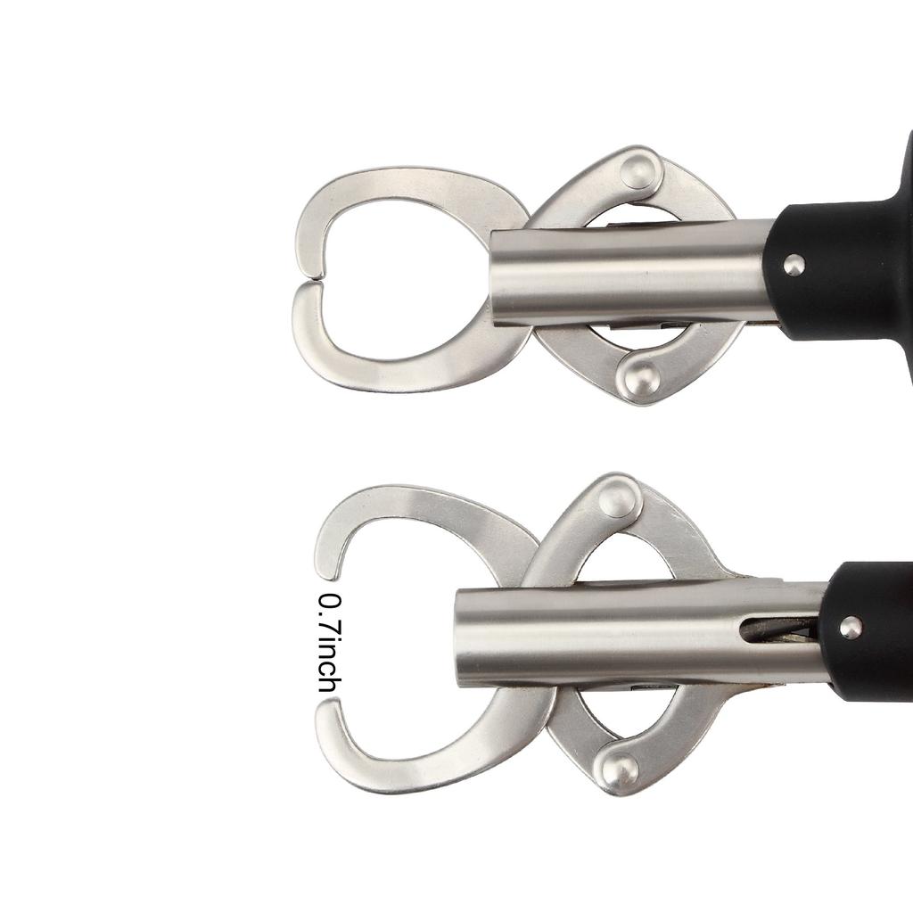 CRAZY SHARK Fish Fish Fish Lightweight Fish Stainless Portable Grip, Catcher, Grabber, Gripper, Steel, Multi-Function Tool,