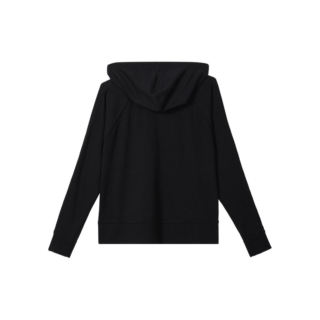 Nike Dri-FIT Trainings-Hoodie mit durchgehendem Reißverschluss für Damen Jacken Schwarz CU7010-010