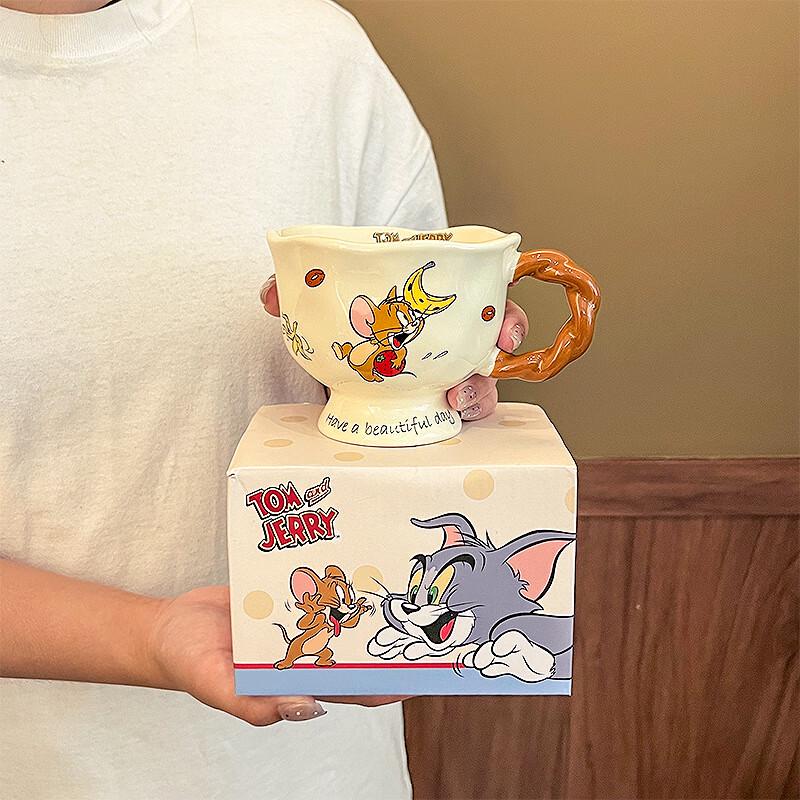 Cat and Mouse Ceramic Mug
