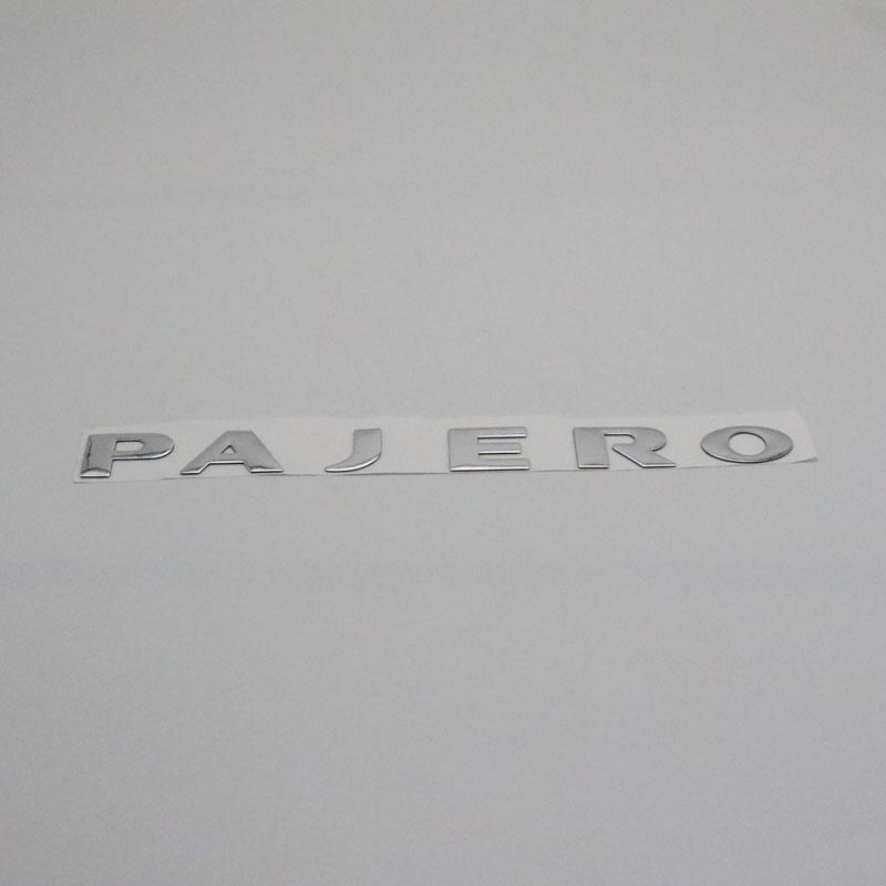 New For Pajero V31 V32 V33 Letters Rear Boot Trunk Tailgate Emblem Badge Logo Nameplate