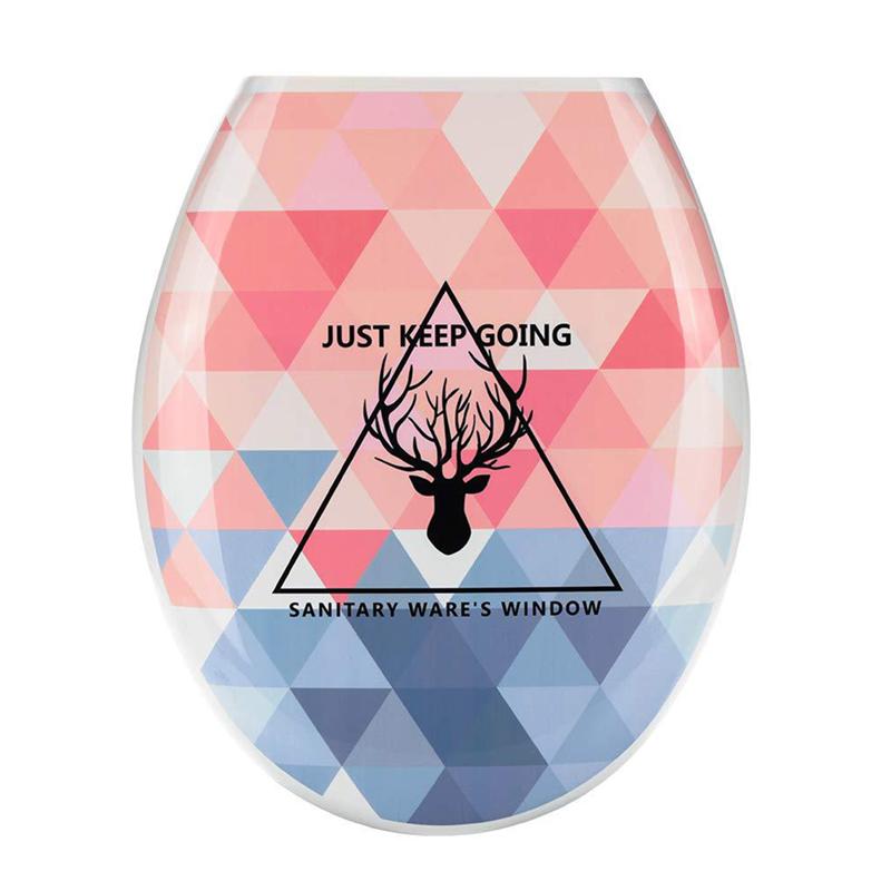 

U Shape Thickened Premium Pp Material Waterproof Corrosion Resistant Toilet Seat Cover Lid Bathroom Fixture General Purpose