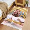 Mbappe Customize Your Name Area Rug Suitable for Study room Playrooms Foyer Balcony Anti-slip Rug Anime Office Decor Perfect Gift for Friends & Family