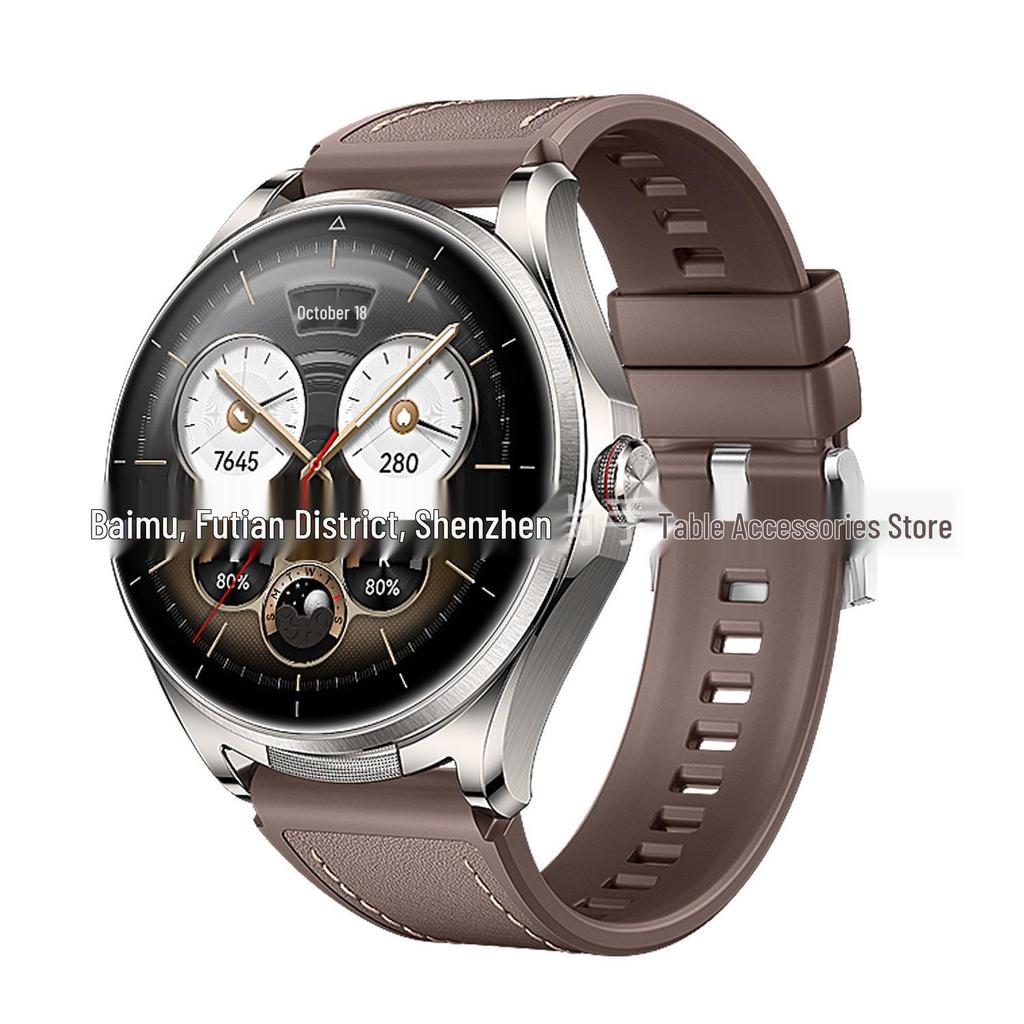 Huawei Watch Buds2 Genuine Leather and Silicone Quick Release Band for Huawei GT6