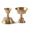 Butter Lamp Holder Brass Cup Tealight Candle Holder Tibetan Oil Lamp Buddhist Altar Supplies Candlestick Table Decors
