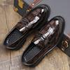 Fashion Leather Shoes Casual Business Shoes for Men Dress Tenis De Hombre Moccasins Mokasin Tenis Caballero Designer