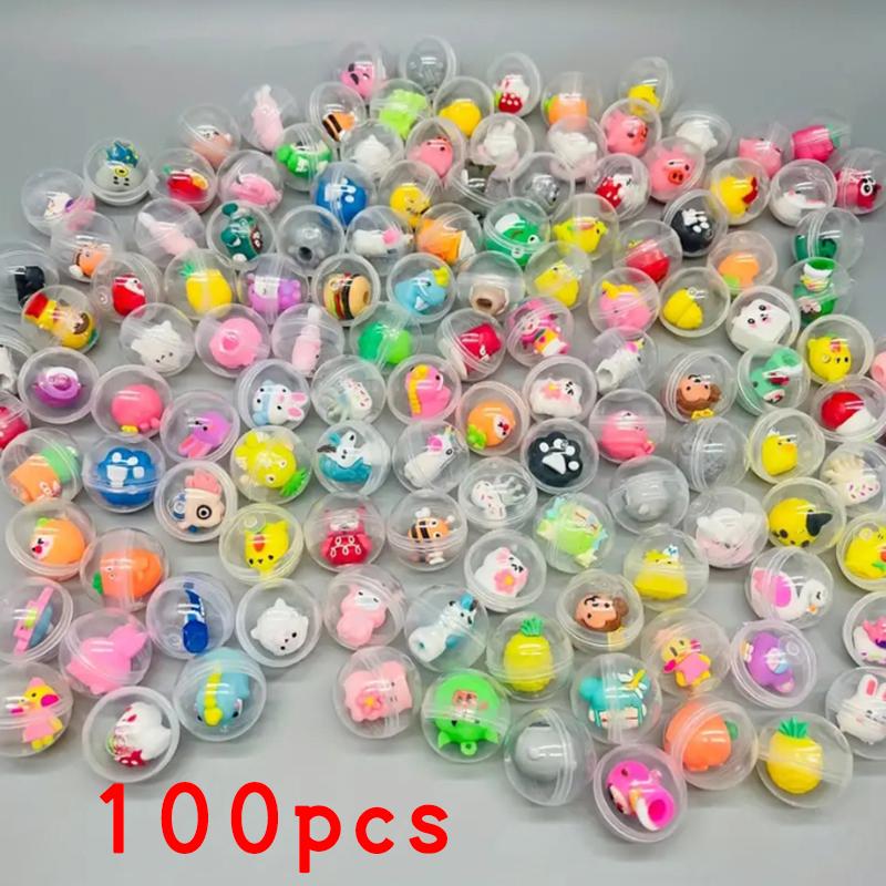 

32 мм прозрачное витое яйцо для мини-машины с когтями, игрушки, аксессуары, милые животные, плюшевые куклы, кукла, дети, аркадный кран, машина, подарок