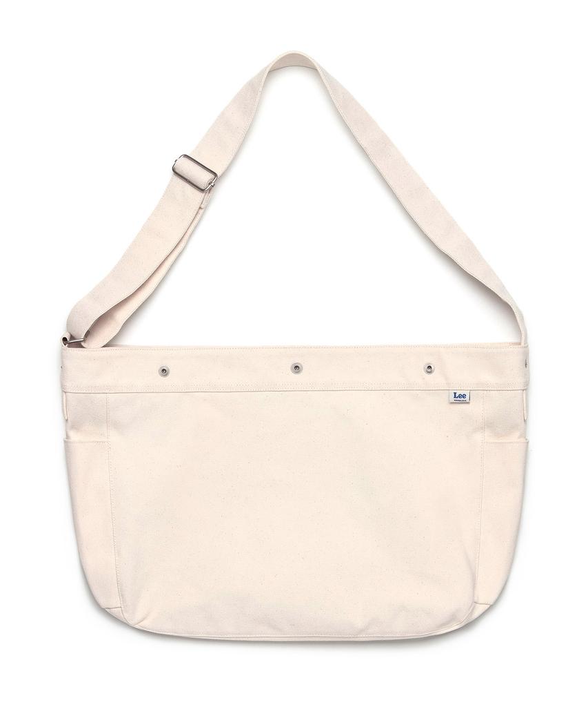 Lee Kansas City Cotton Messenger Bag Ivory