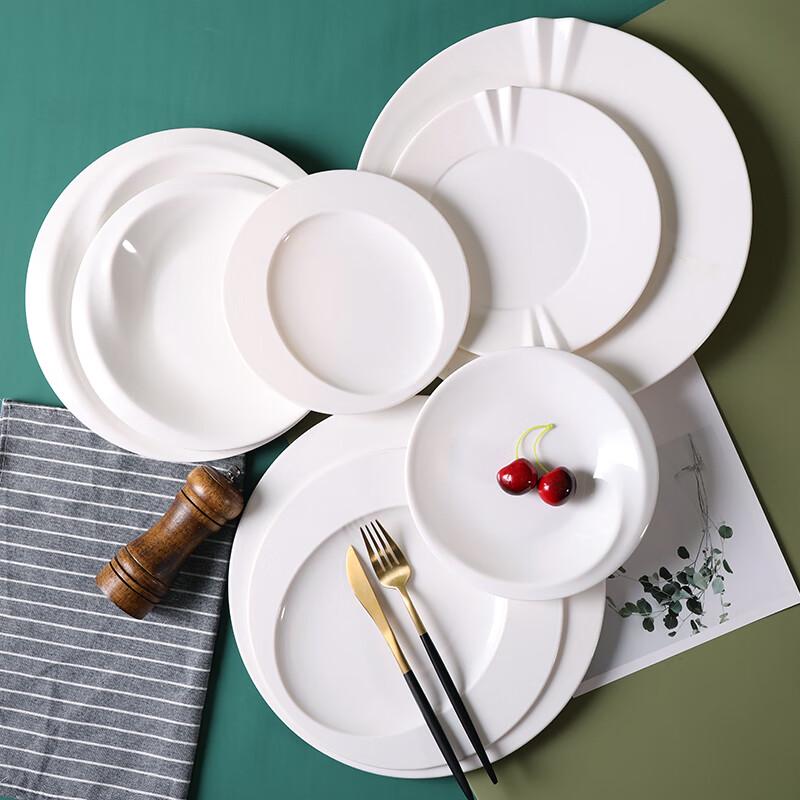 Huihuang Japanese Style Melamine Round Dinner Plate