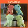 Mini Tyrannosaurus Dinosaur Plush Toy Keychain Soft And Cute Dragon Doll