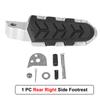 Für Benelli BJ500GS-A/D TRK502C TRK502 TRK502X 2020-2024-ON TRK 502 502X Motorrad Hinterradfußrasten Beifahrerfußpedal Fußstütze