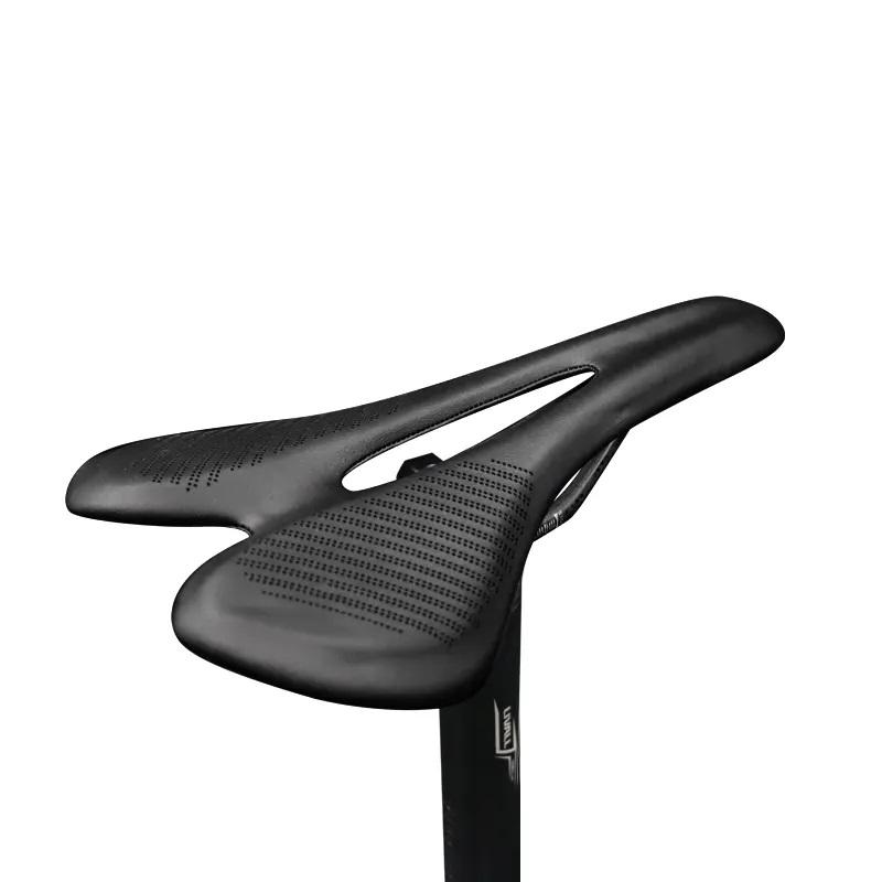 Fahrradsitz Leichter Fahrradsattel aus Kohlefaser mit Leder