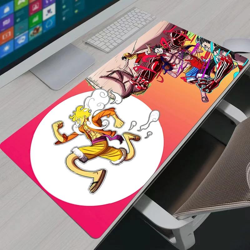 One Piece Luffy Mouse Pad Gaming XL Home New HD PC Mousepad XXL Keyboard Pad NonSlip Office Carpet Laptop Big Mice Pad