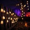 Halloween Decorative String Lights Ghost Pumpkin Witch Design for Outdoor Scene Setup Holiday Lighting Battery Operated