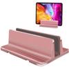Vertical Laptop Stand with Adjustable Holder Aluminum Alloy Construction with Compatible with MacBook and Microsoft Surface Storage, Width, Non-Slip