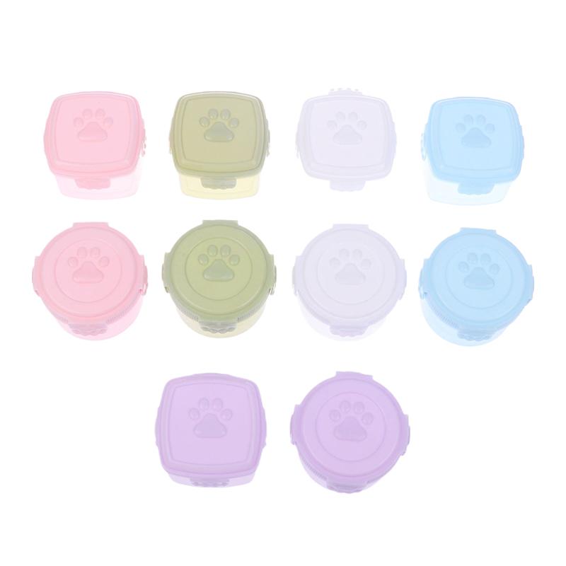 1ks mini kulaté čtvercové lahve kečup koření omáčka lahvička medovo-hořčičný salátový dresink kuchyňská nádoba na bento omáčku