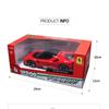 Brago 1:24 Ferrari Stradale SF90 Samochód Odlewany Ciśnieniowo, Czerwony, 1 Sztuka