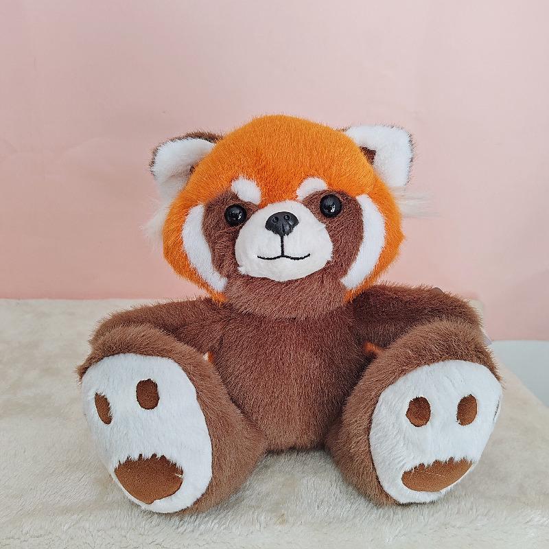 Big Foot Animal Plush Toy - Cute Panda, Koala, Fox & Raccoon Doll Collection