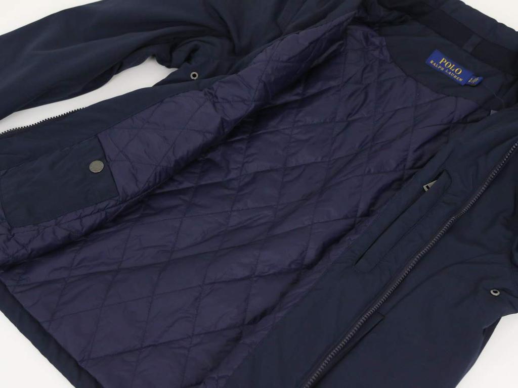 POLO RALPH LAUREN Perry Windbreaker Jacket with Quilted Swing Size Men's Liner, Full-Zip Top, 0101749-XXL-ANAVY [Used]