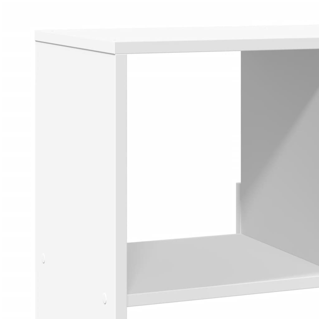 Vidaxl Regał, Biały, 100X33X125,5 Cm, Materiał Drewnopochodny