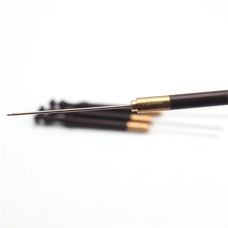 Crochet Hooks Ergonomic Crochet Hook Needle Wooden Handle for Crochet Yarn Thread/Beads Crochet Needle Knitting Tool
