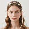 Beaded Wedding Headband Pearls Women's Headpieces Elegant Bride Crown Tiaras Bridal Party