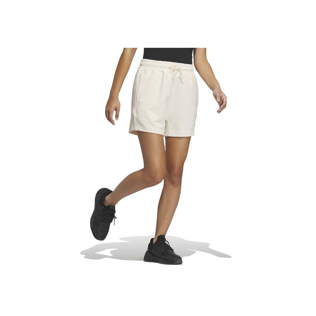 Adidas SS24 Pure Comfort Outdoor Casual Shorts Women Bottoms Milk-White IM8866