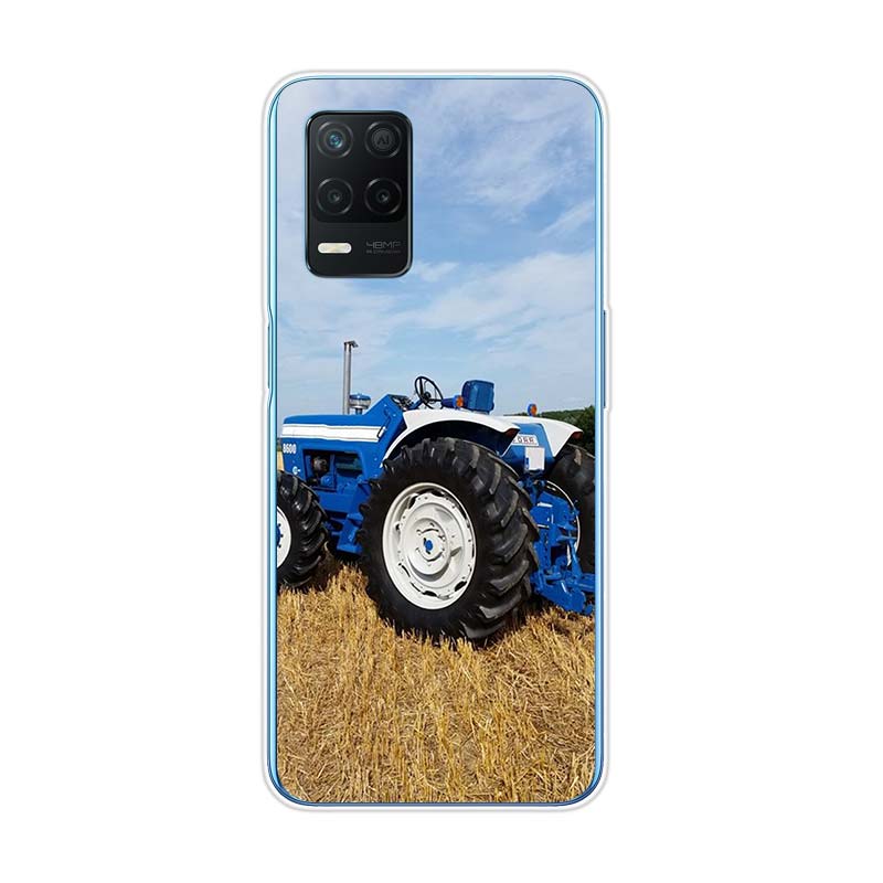 Cool Tractor Car pro Realme 8 8i V3 V5 GT Neo Flash Edition Explorer Master Neo2 Narzo 30 50i 50A C21Y Pouzdro na telefon