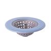 2pcs Silicone Anti-clogging Filter Portable Sink Strainer Bathroom Kitchen Tool for Drains Cover Hair Waste Plug Filter Strainer