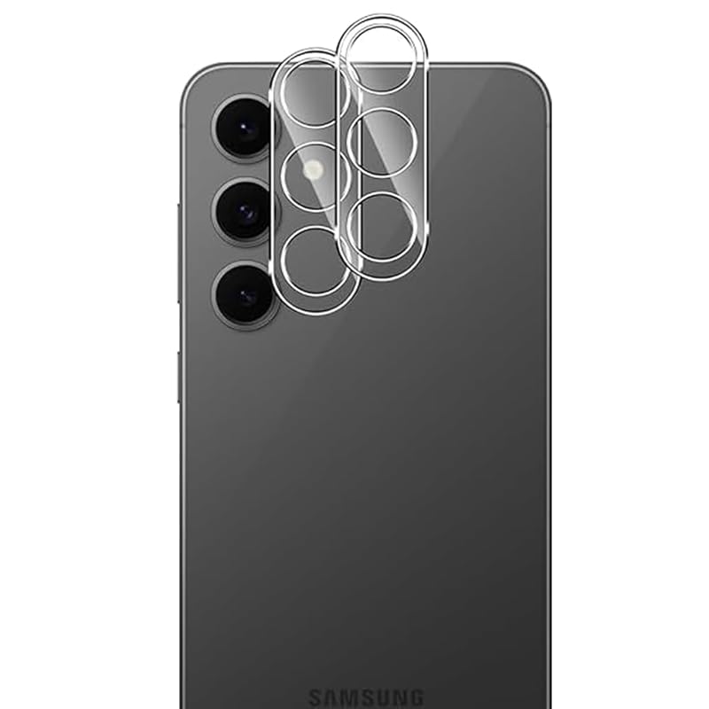 

[Set of 2] For Samsung Galaxy S24 FE lens protection film glass film protective film [Moahsiuny] Made by Asahi Glass in Japan High hardness 9H bubble