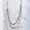 Dark Punk Style Dice Skull Skull Waist Chain Bracelet Necklace Jeans Chain Cool Personality Hip Hop Accessories