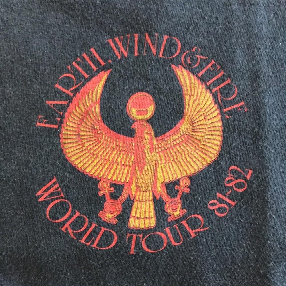 Vtg Earth, Wind & Fire Band Black Cotton All size S-5XL T-Shirt Unisex T-Shirt M