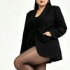 Plus Size 912-Needle Anti-Sag Horse Oil Shine Stockings - Extra Large, Anti-Snag, Sexy Silk Pantyhose (Up To 300 Jin)