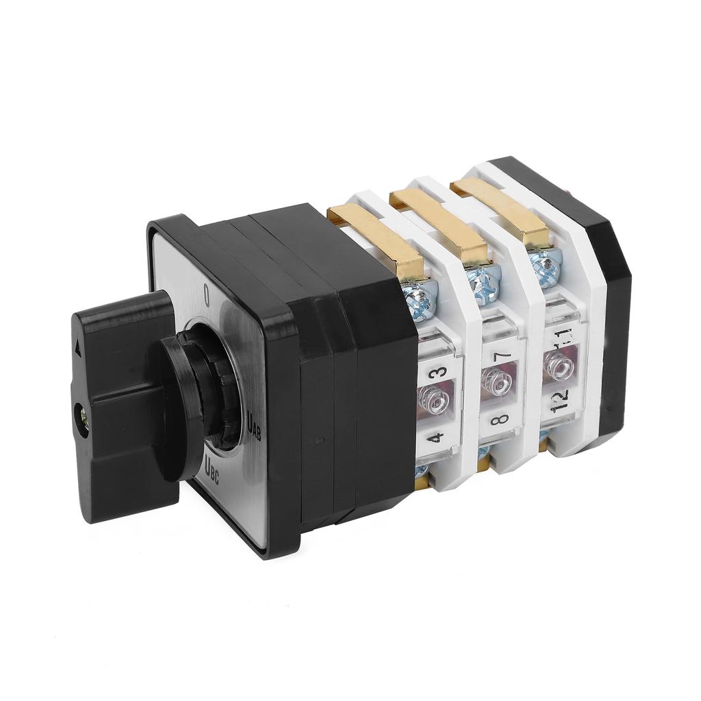Universal Electric Cam Switch Rotary Switches LW12D?16YH33 220V?380V 16A 4 Positions
