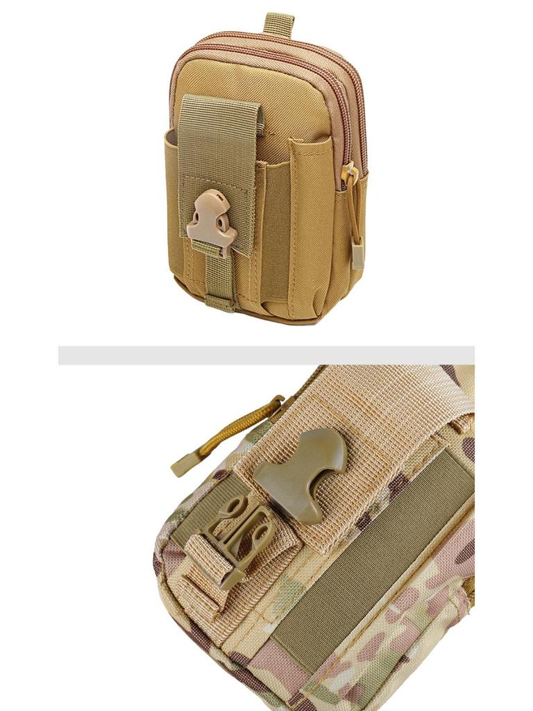 Men's Tactical Outdoor Waist & Arm Bag for Phone Storage
